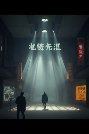玻璃海回声海报，海面上漂浮的玻璃瓶与晨光